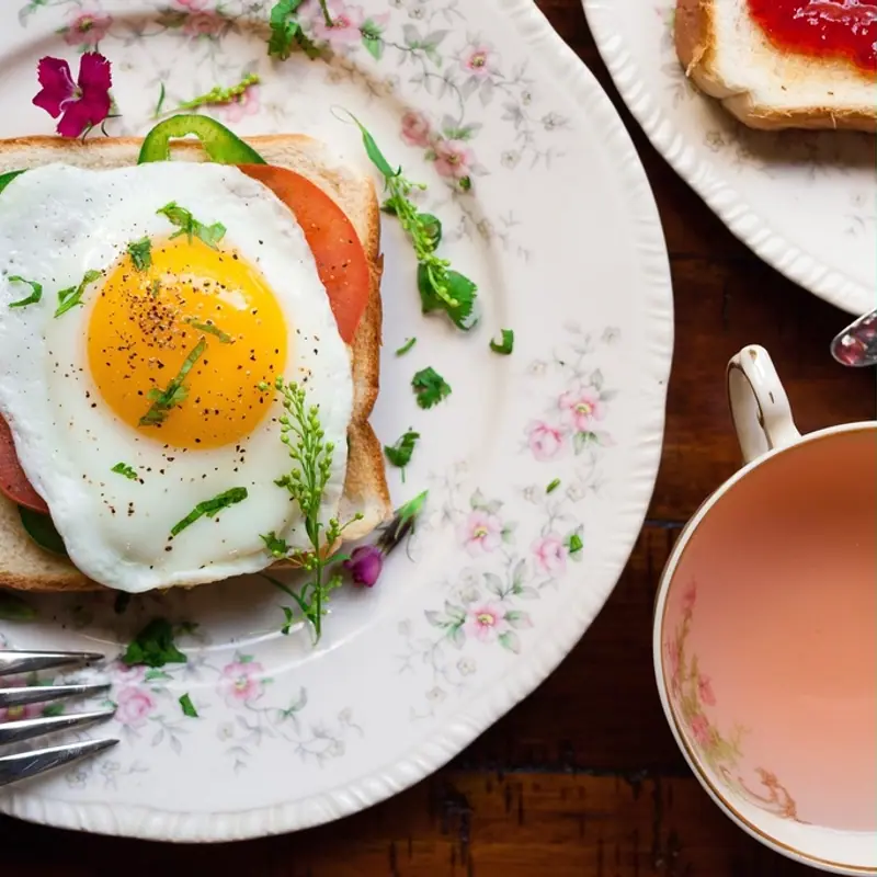 Sunrise Farm Breakfast from the KichhuKshan food shop