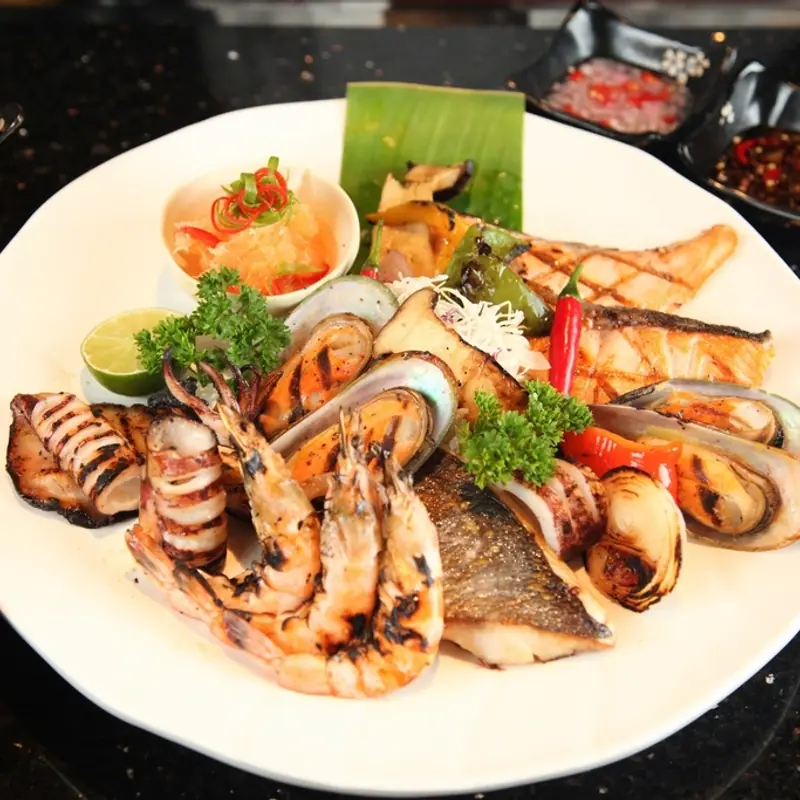 Raw Bar Selection at KichhuKshan restaurant