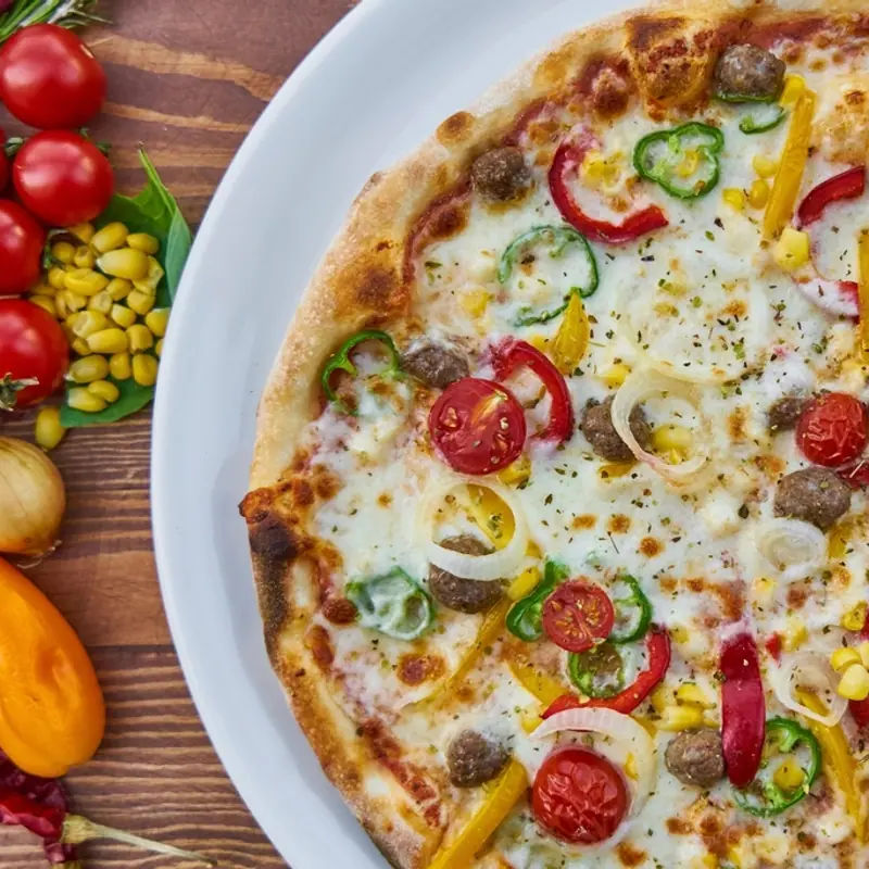 Napoli Garden Pizza from the KichhuKshan restaurant menu