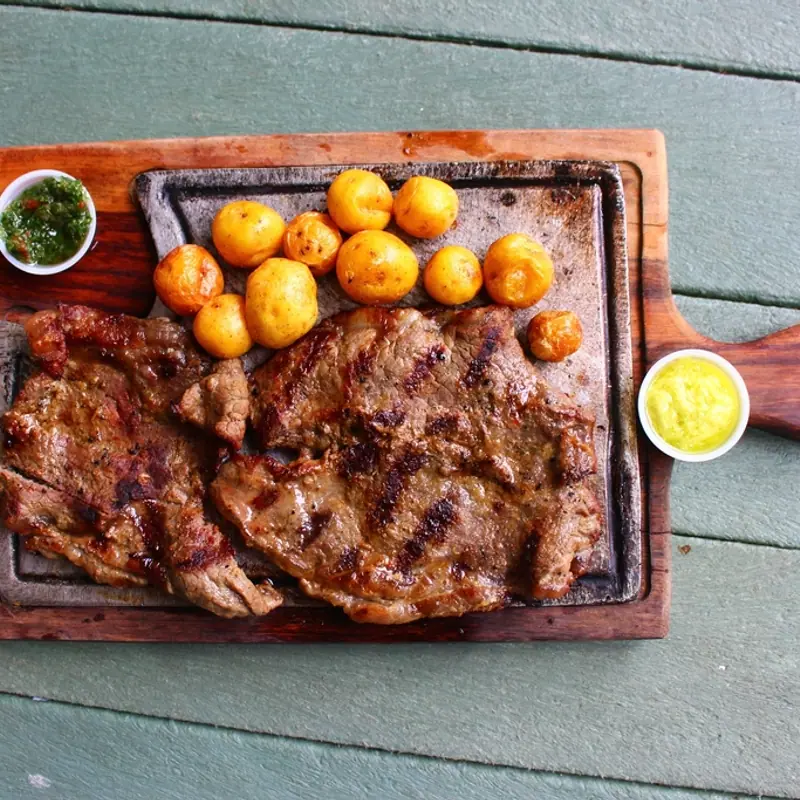 Coal-Fired Ribeye from the KichhuKshan food shop