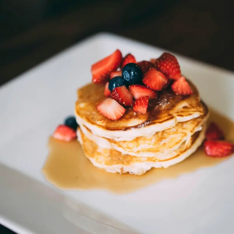 Buttermilk Pancake Stack from the KichhuKshan food shop